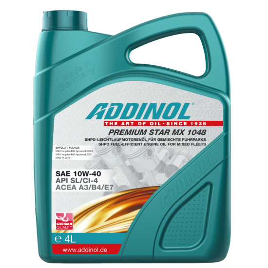 ADDINOL PREMIUM STAR MX 1048 10W-40 4Л