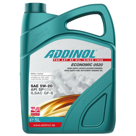 ADDINOL ECONOMIC 0520 5W-20 5L