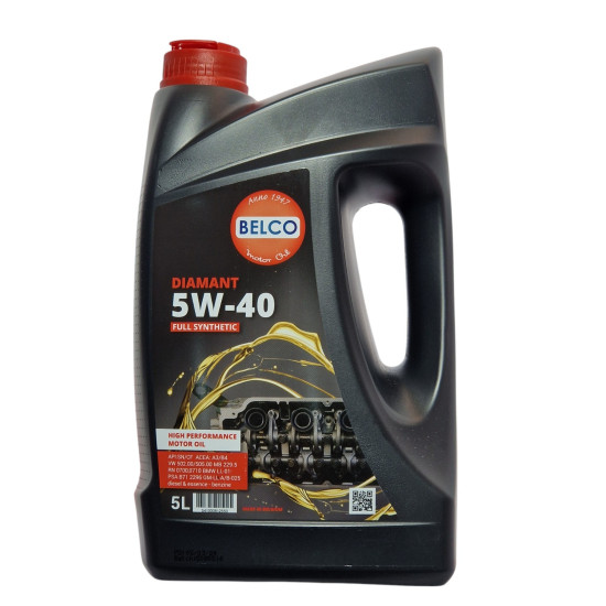 BELCO FULL-SYNTHETIC 5W-40 5Л