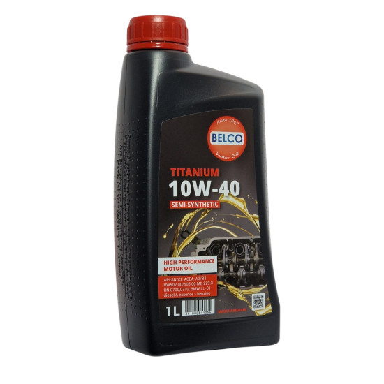 BELCO TITANIUM SEMI-SYNTHETIC 10W-40 1L