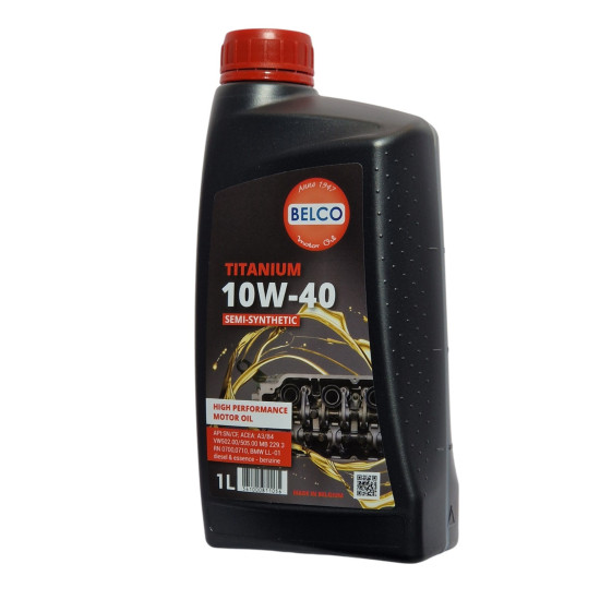 BELCO TITANIUM SEMI-SYNTHETIC 10W-40 1L