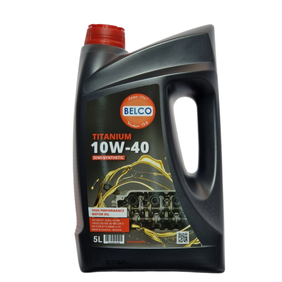 BELCO TITANIUM SEMI-SYNTHETIC 10W-40 5L