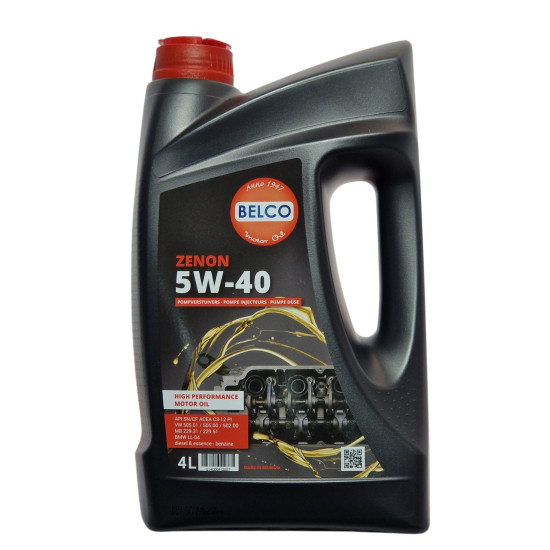 BELCO ZENON 5W-40 4Л BELCO ZENON 5W-40 4Л