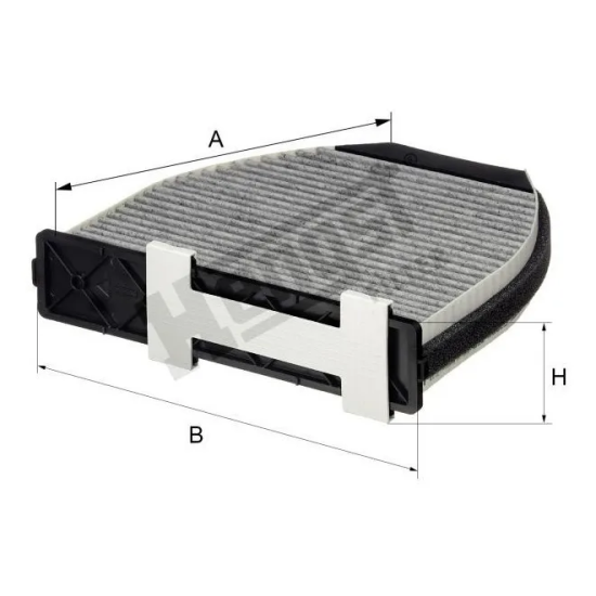 MERCEDES BENZ C-Class Salon filteri A2048300018 (HENGST)