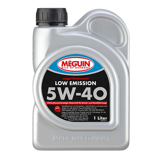 Meguin LOW EMISSION 5W-40 1Л
