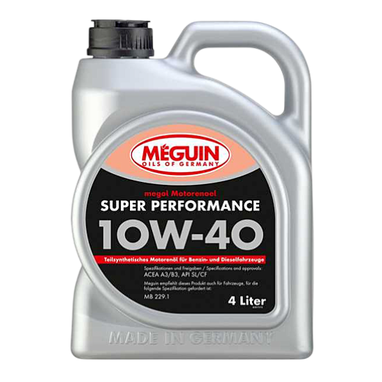 Meguin SUPER PERFORMANCE 10W-40 4Л