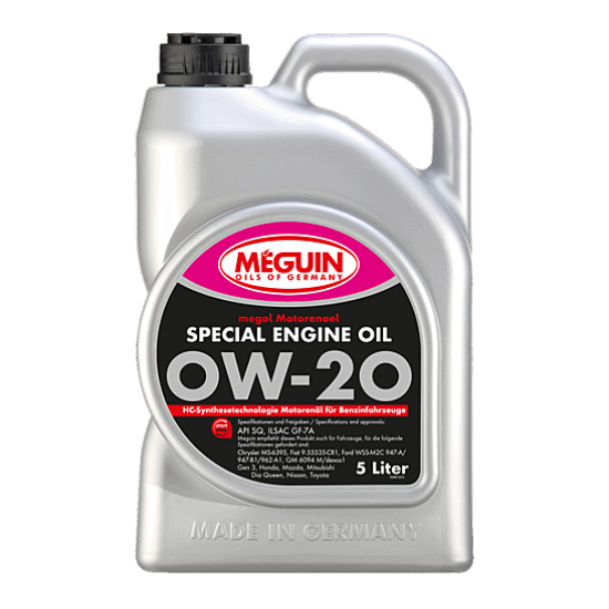 Meguin Special Engine Oil 0W-20 5Л