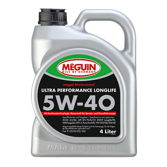 Meguin ULTRA PERFORMANCE LONGLIFE 5W-40 4Л