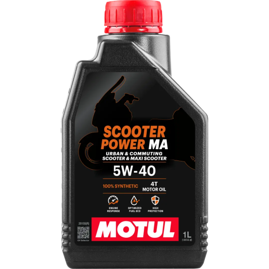 MOTUL SCOOTER POWER 4T MA 5W-40 1Л