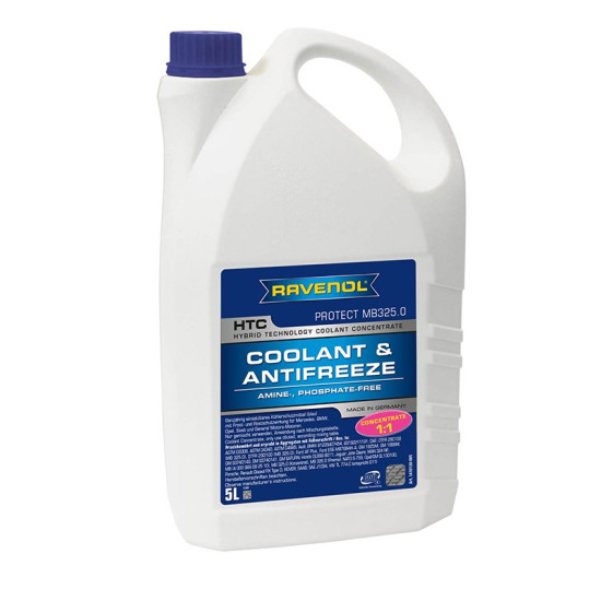 RAVENOL HTC Concentrate Protect (голубой) 5Л