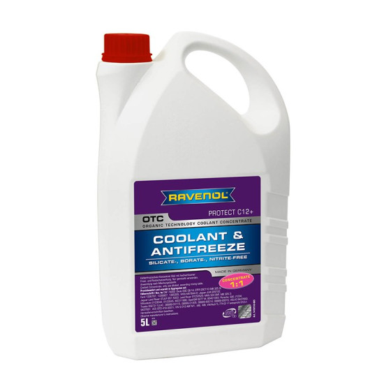 RAVENOL OTC Concentrate Protect C12+ (qırmızı) 5L