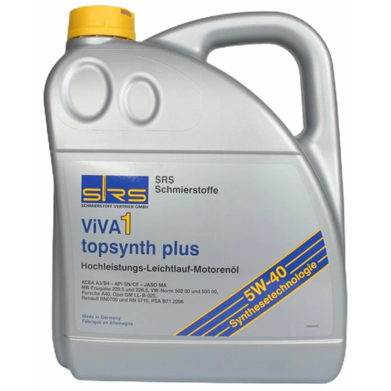 SRS topsynth-plus 5W-40