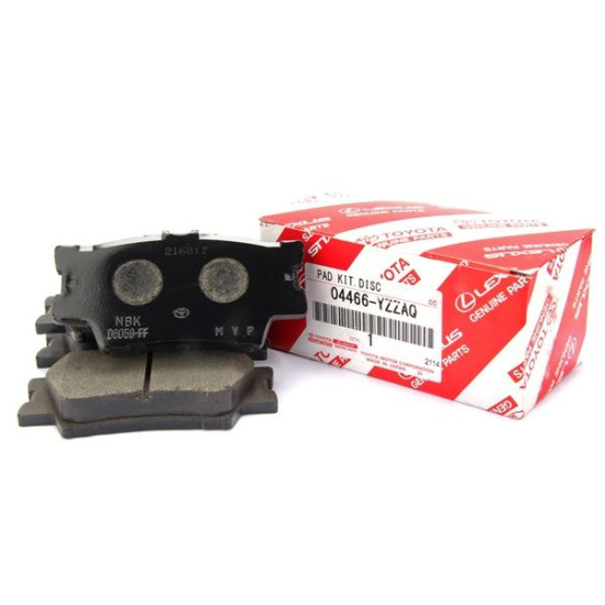 Toyota Lexus Колодки тормозные задние 04466-YZZAQ (Оригинал)