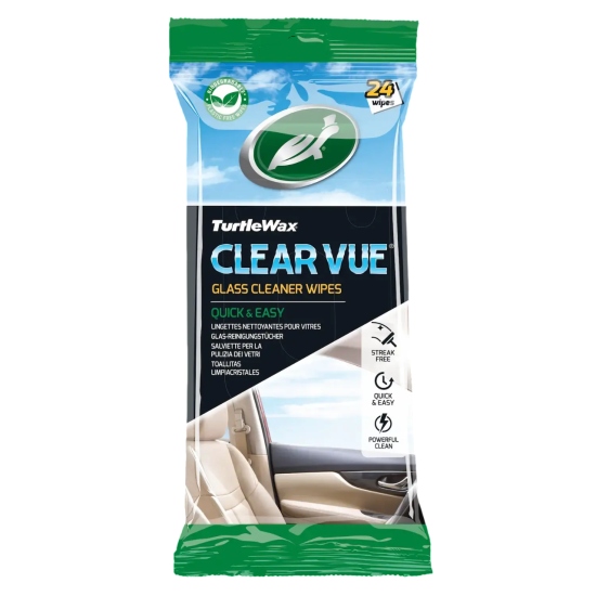 Turtle Wax Clear Vue® Glass Cleaner Wipes