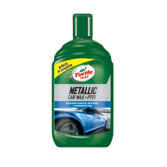 Turtle Wax Metallic Car Wax with PTFE 500ml