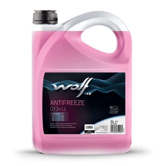 WOLF ANTIFREEZE G12+ LL 5L