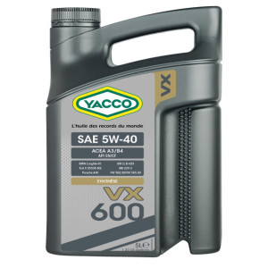 Yacco VX 600 5W-40