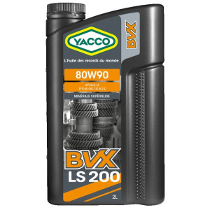 Масло трансмиссионное для самоблокирующихся дифференциалов Yacco BVX LS 200 80W90 2L