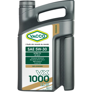 Yacco VX 1000 LL III 5W-30 5L