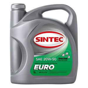 EURO SAE 20W-50 API SJ/CF 5L