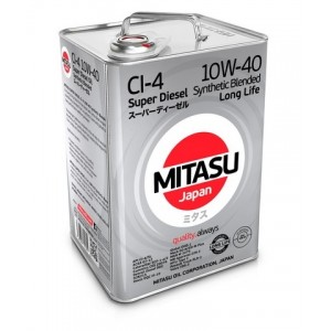 Mitasu Super Diesel CI-4 10W-40 Synthetic Blended