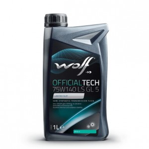 WOLF OFFICIALTECH 75W-140 LS GL 5 1L