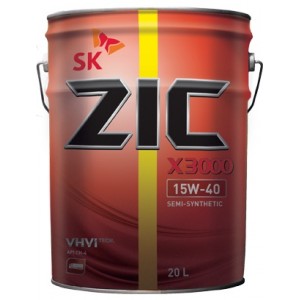 ZIC X3000 15W-40 20L