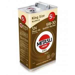 Mitasu Motor OIL SN 5W-30 Synthetic Blended