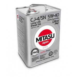 Mitasu Ultra Diesel CJ-4/SN 5W-40 (PAO) ACEA E9