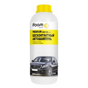Kontaktsız avtomobil şampunu ifoam Avto Premium Maxi Gel pH 12, 1 kq