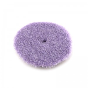 Lila Wool Pad - bənövşəyi xəzdən hazırlanmış cilalama yastığı 75mm