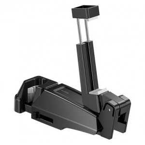 Avtomobil üçün telefon tutacağı Baseus Backseat Vehicle Phone Holder Hook Black (SUHZ-A01)