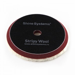 Stripy Wool Pad - qırxılmış xəz cilalama yastığı 155mm