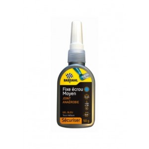 FIXE ECROU MOYEN BLEU 50gr