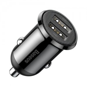Grain Pro Car Charger (Dual USB 4.8A ) Black CCALLP-01