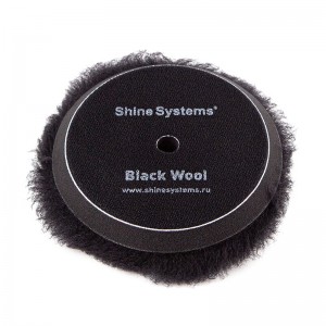 Black Wool Pad - qara xəz cilalama yastığı 155mm