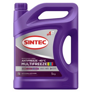 АНТИФРИЗ SINTEC MULTIFREEZE 5кг