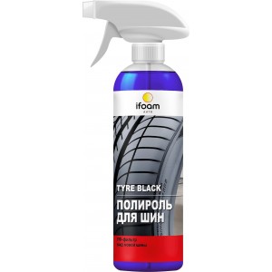 Polirol şinlər üçün İfoam Tyre Black 500 ml