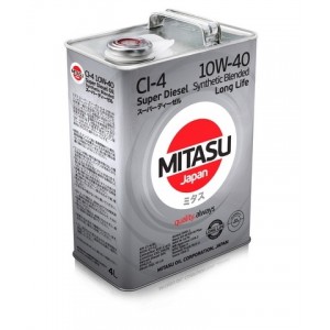 Mitasu Super Diesel CI-4 10W-40 Synthetic Blended