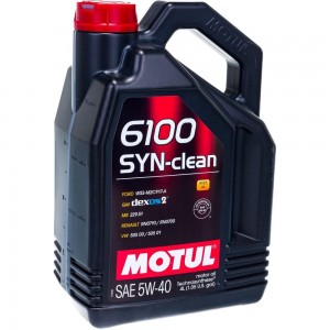 MOTUL 6100 SYN-CLEAN 5W-40 4Л