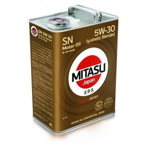 Mitasu Motor OIL SN 5W-30 Synthetic Blended