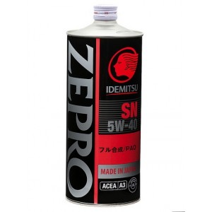 IDEMITSU Zepro Racing SN 5W-40 1Л