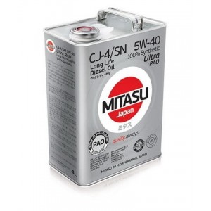 Mitasu Ultra Diesel CJ-4/SN 5W-40 (PAO) ACEA E9