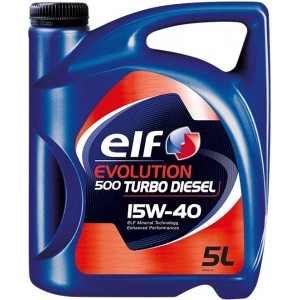 ELF EVOLUTION 500 TURBO DIESEL 15W-40 5L