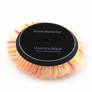 Unicorn Wool Pad - rəngli xəz cilalama yastığı 130mm