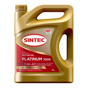 PLATINUM 7000 5W-40 A3/B4 SN/CF 4L