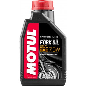 MOTUL FORK OIL FACTORY LINE LIGHT/MEDIUM 7.5W 1L