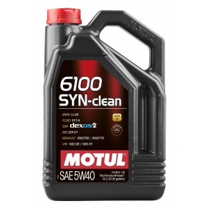 MOTUL 6100 SYN-CLEAN 5W-40 5Л