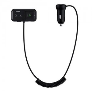 Baseus T typed S-16 wireless MP3 car charger（English) Black CCTM-E01