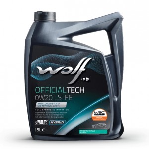 WOLF OFFICIALTECH 0W-20 LS-FE 5Л